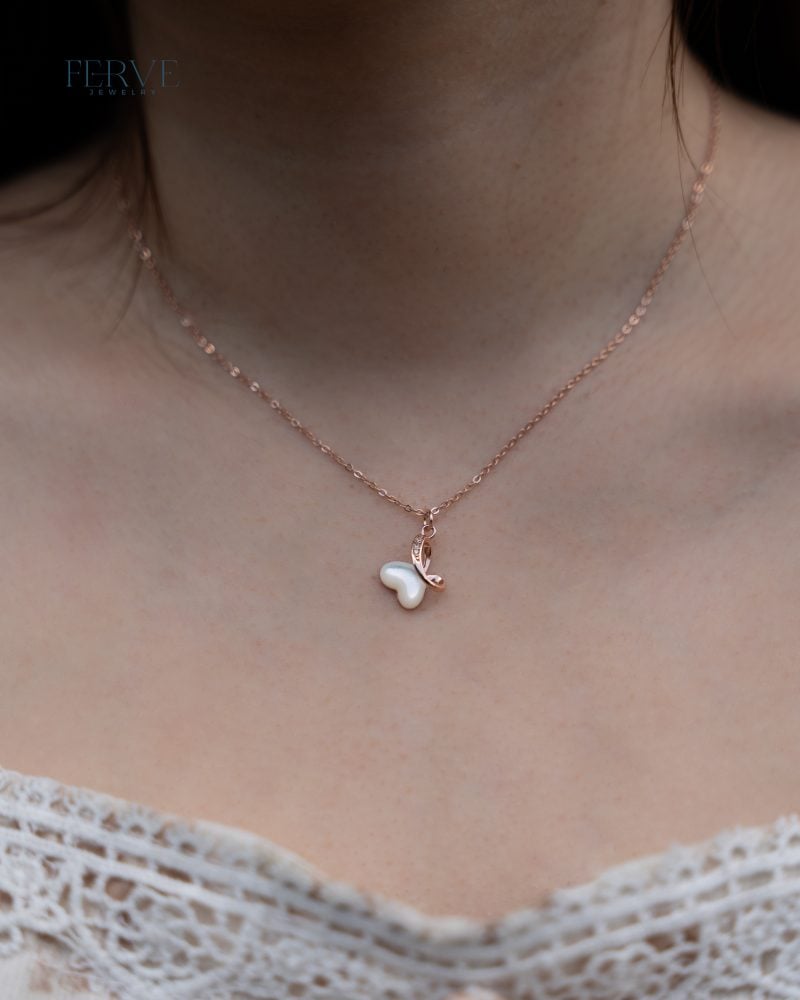 ROSE GOLD ESME NECKLACE - Image 2