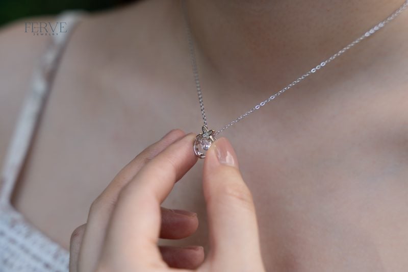 SILVER ARIEL NECKLACE - Image 6