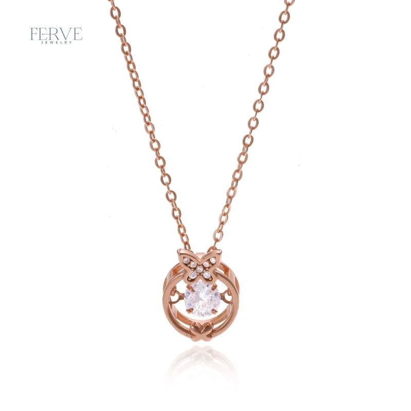 ROSE GOLD ARIEL NECKLACE