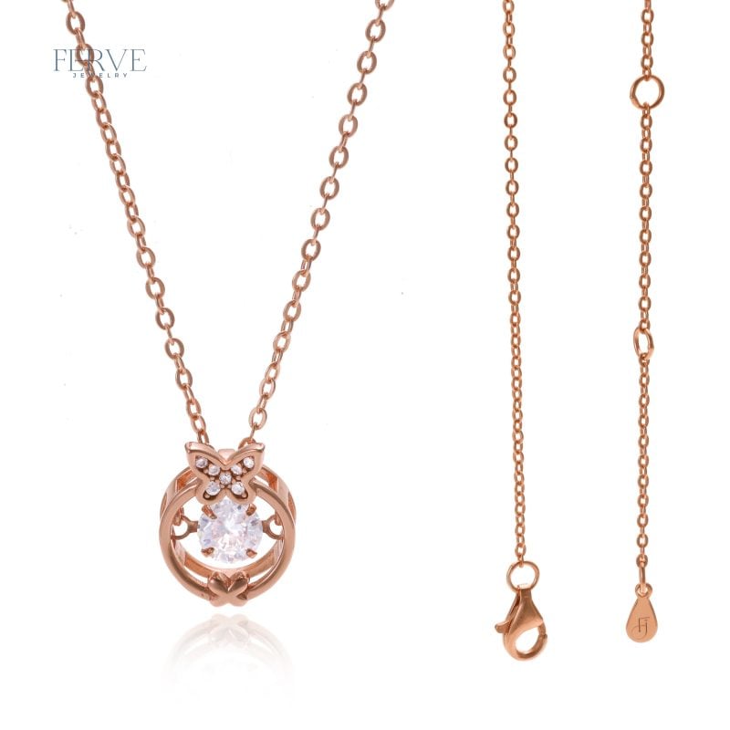 ROSE GOLD ARIEL NECKLACE - Image 5