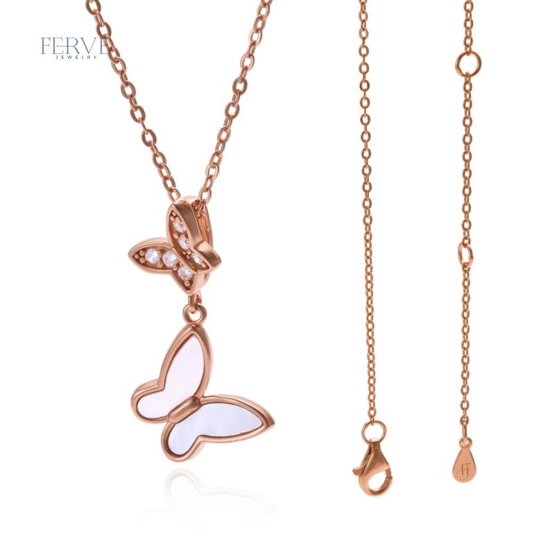 ROSE GOLD CADENCE NECKLACE - Image 5