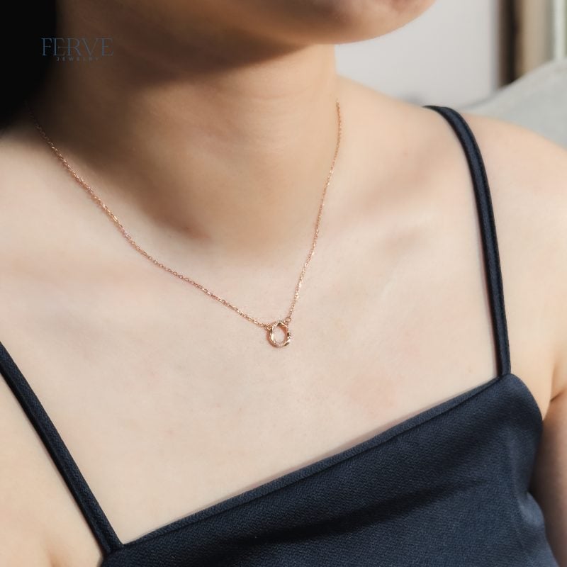 ROSE GOLD CASEY NECKLACE - Image 3