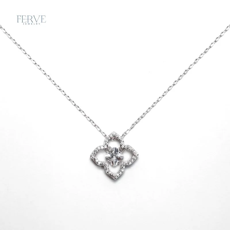 SILVER CHANCE NECKLACE