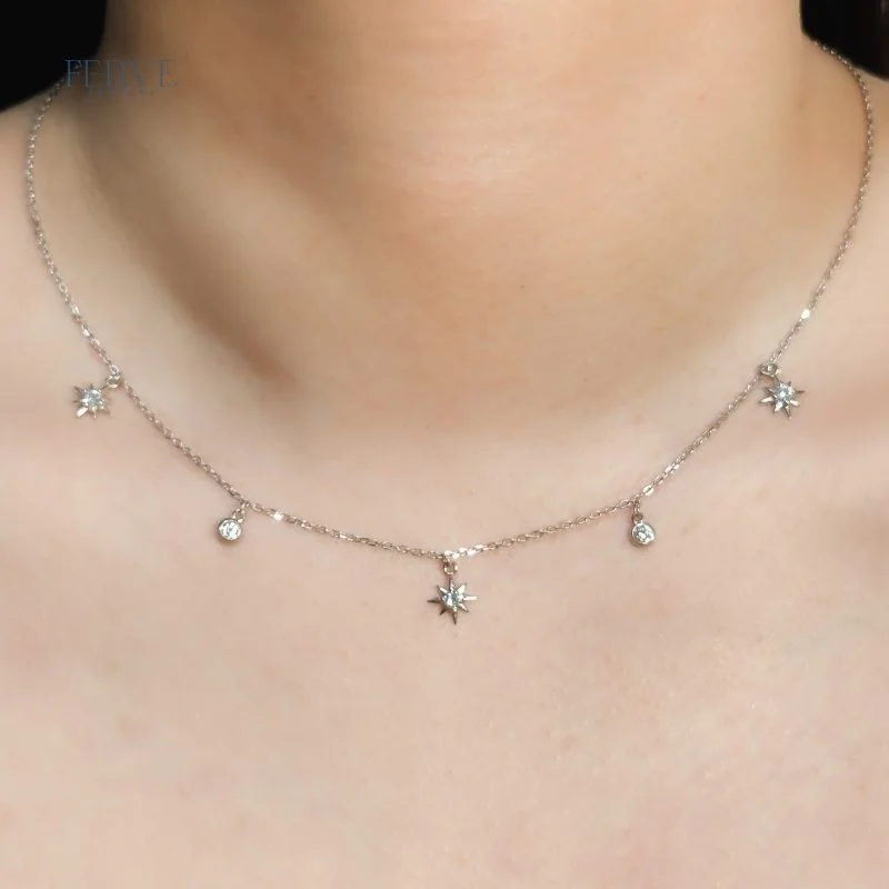 SILVER DALIA NECKLACE - Image 2