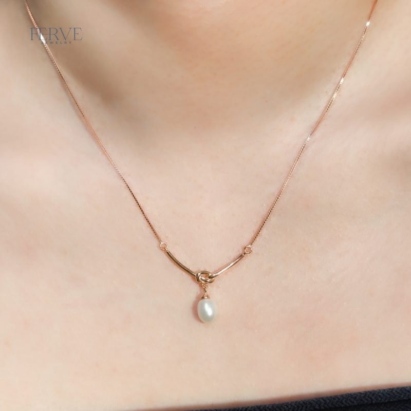 ROSE GOLD MEREDITH NECKLACE - Image 2