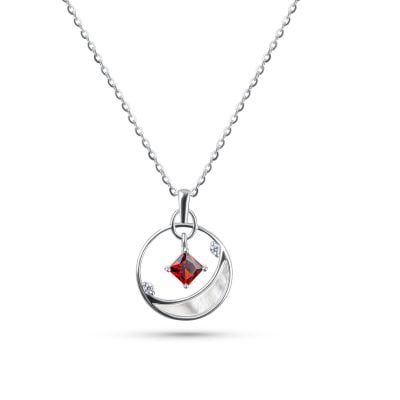 SILVER EVA NECKLACE