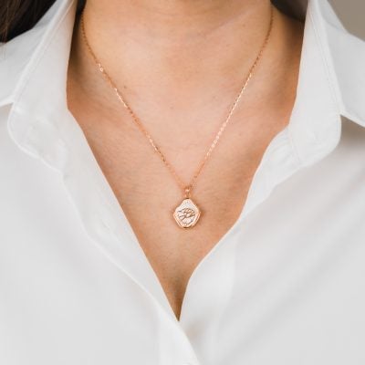 ROSE GOLD KARINA NECKLACE